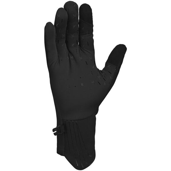 Nike Shield Phenom Womens Running Gloves Black Touchscreen N1000589 082 - SIZE L - Picture 2 of 3